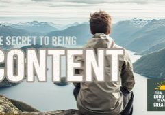 The Secret to Being Content